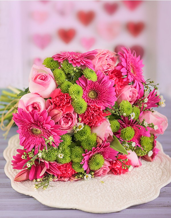 Pink Flower Bouquet in Durban, South Africa Durban Florist
