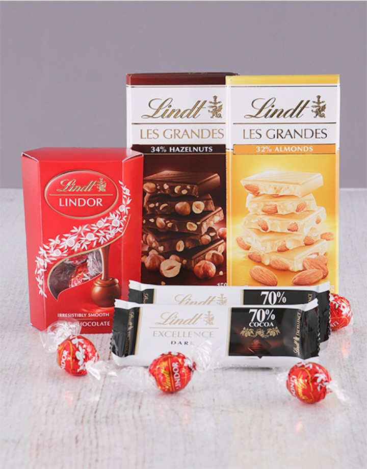 Lindt store chocolate hampers