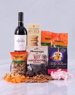 Red wine & Snack Hamper