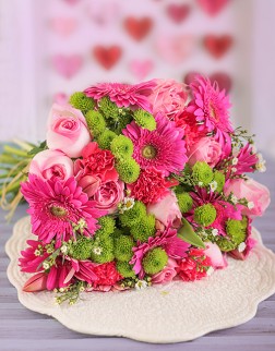 Pink Flower Bouquet