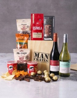 Gourmet Wine, Chocs & Nut Hamper