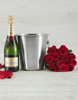 Moët & Roses Hamper