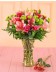 Pink Lilies & Roses in a Vase